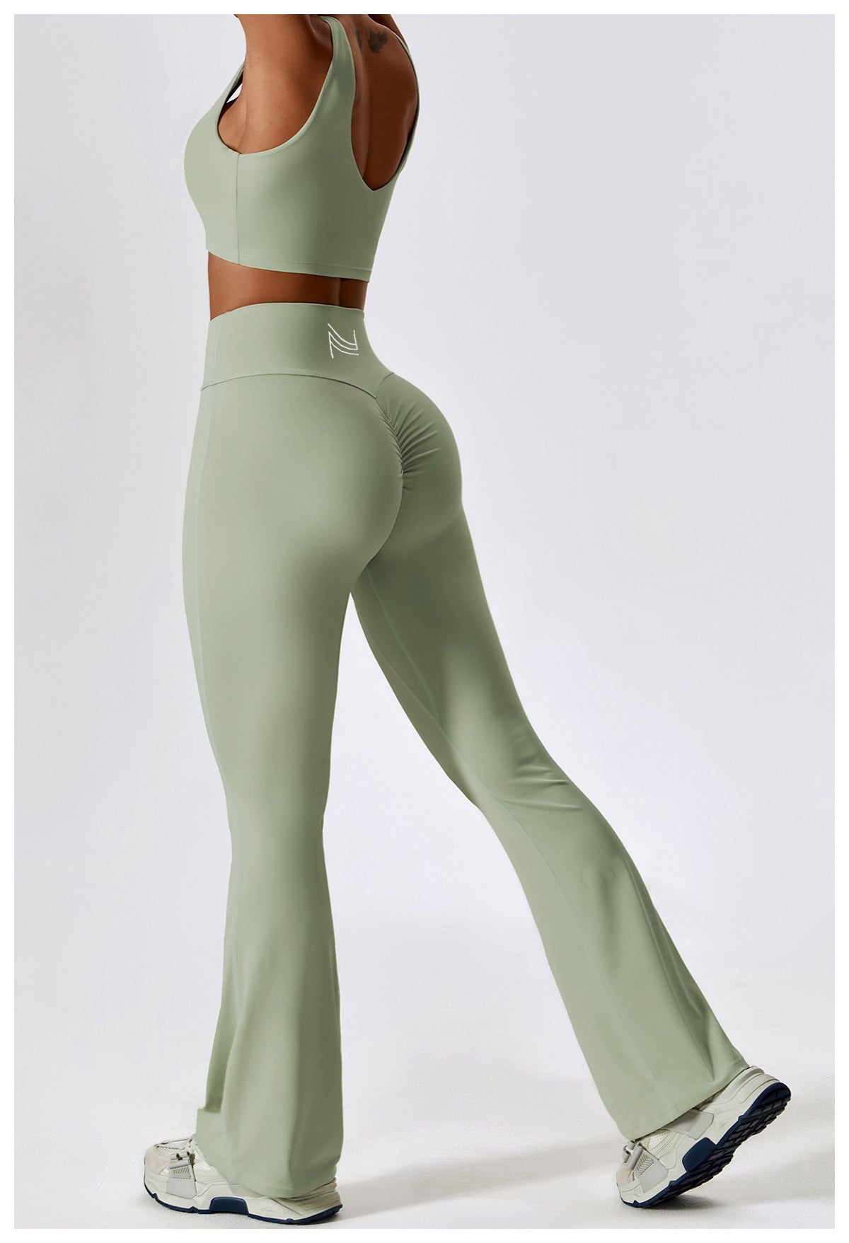 Ava Luxe Crunch Flare Legging