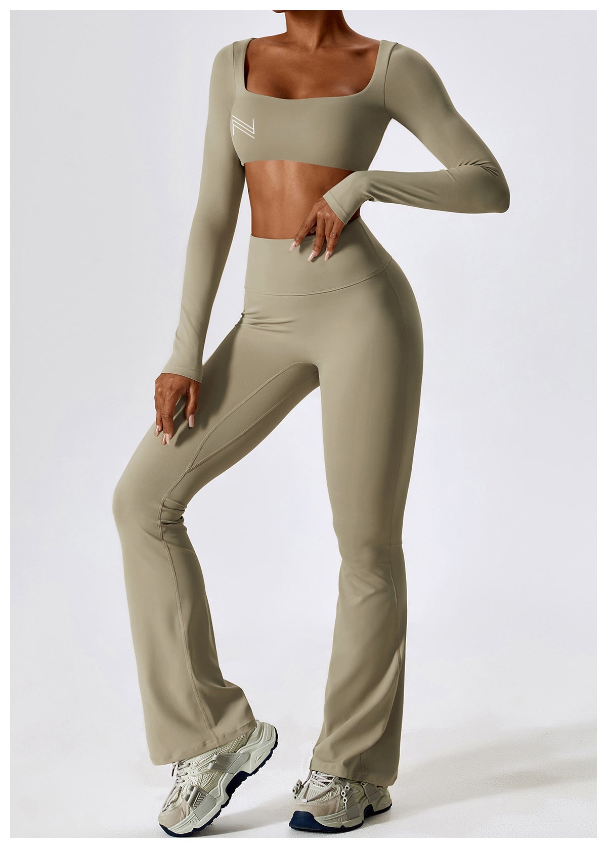 Bella Seamless Long Sleeve Top